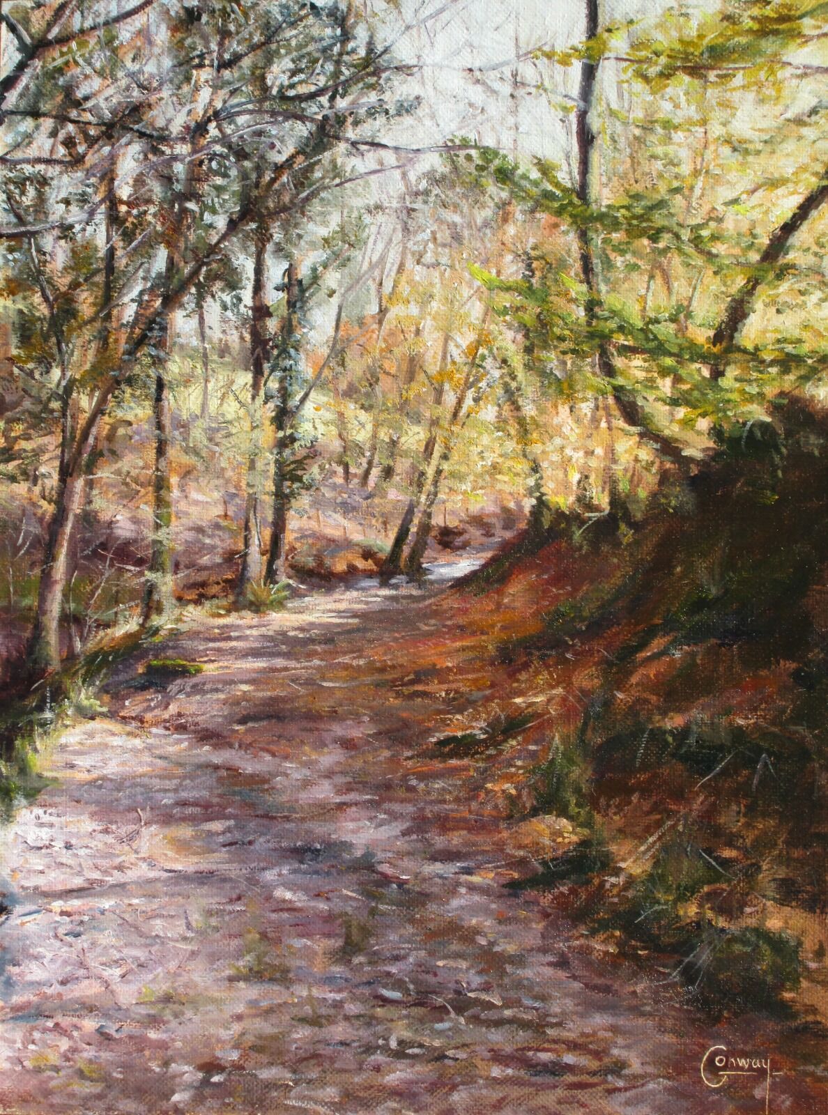 'Glimpse of the Ford Ahead' - Llansawel, Carmarthenshire