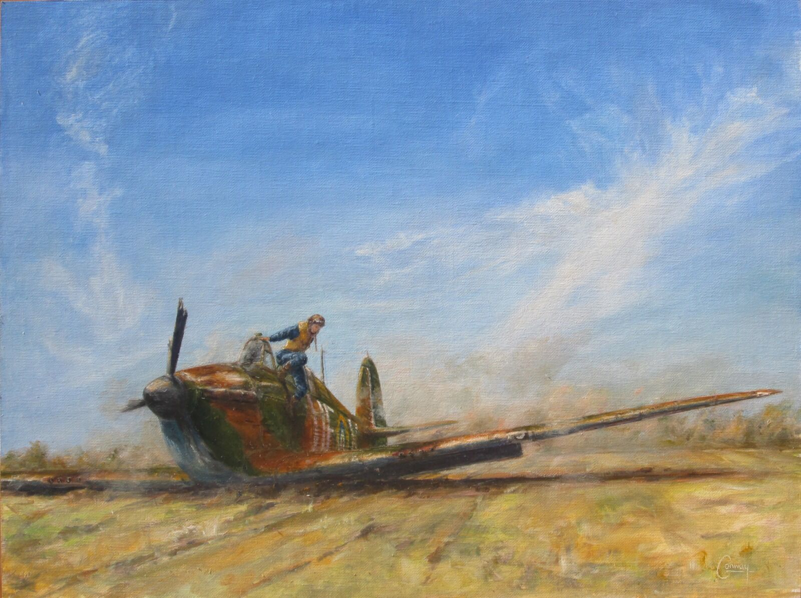 "Never Got Out So Quickly" - Hurricane of F/Sgt. Arthur Herbert Dorrien 'Bill' Pond, No. 601 Squadron (Sold)