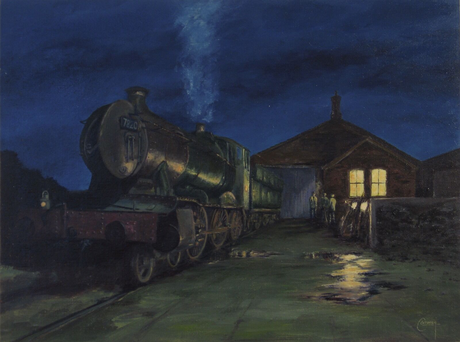 GWR Manor Class 7820 ‘Dinmore Manor’ at Toddington