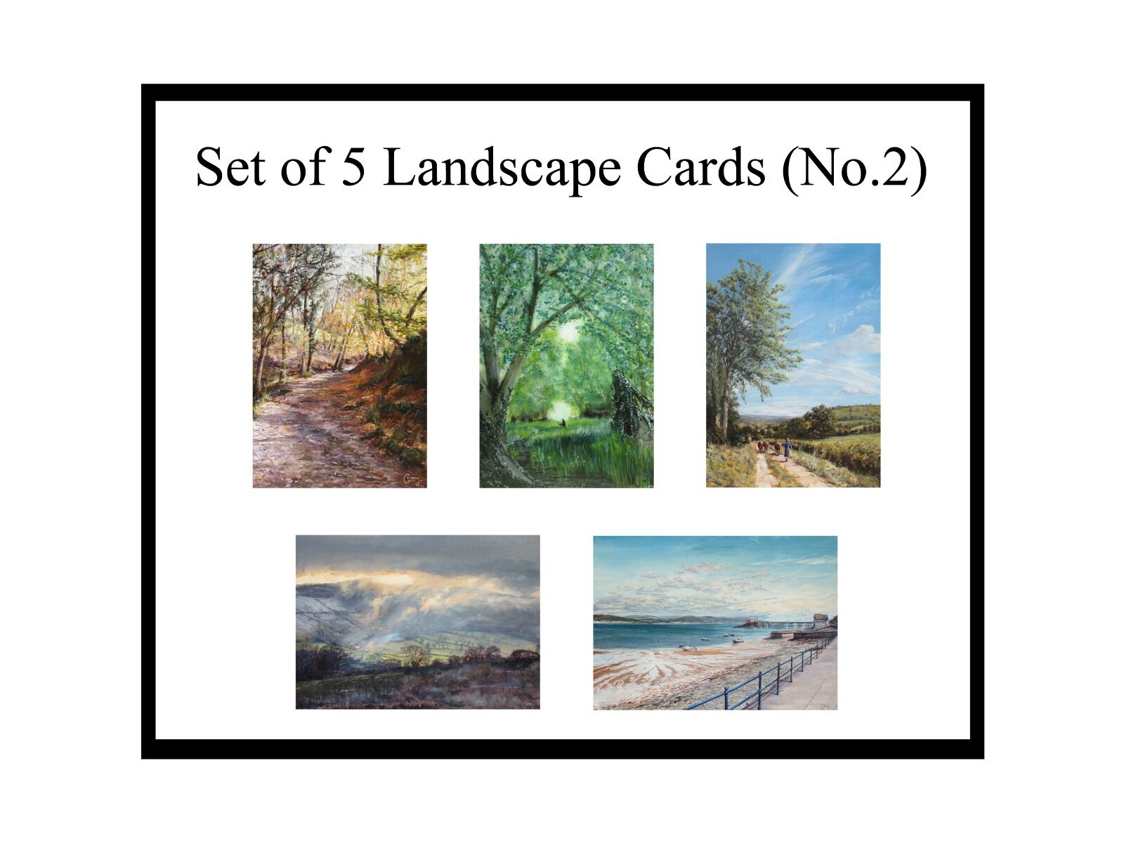 5 Countryside paintings