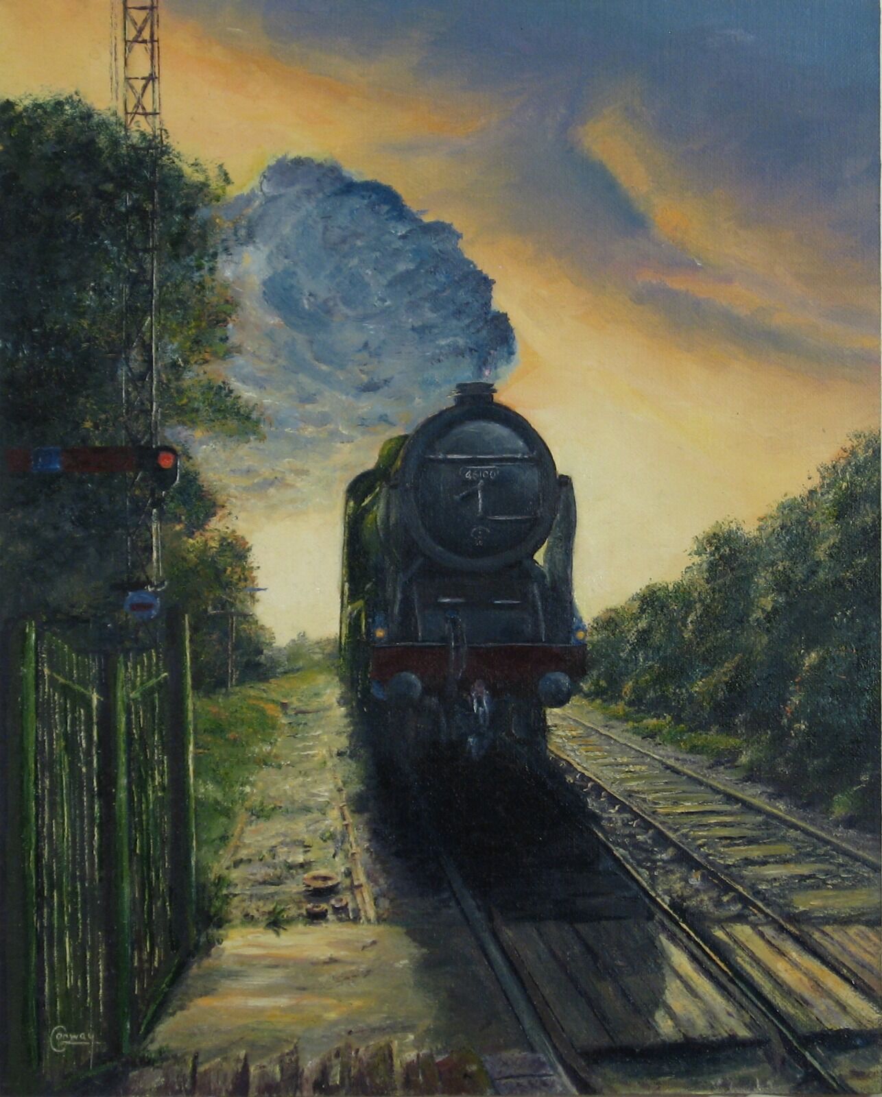 LMS Royal Scot Class 46100 ‘Royal Scot’, at Ropley