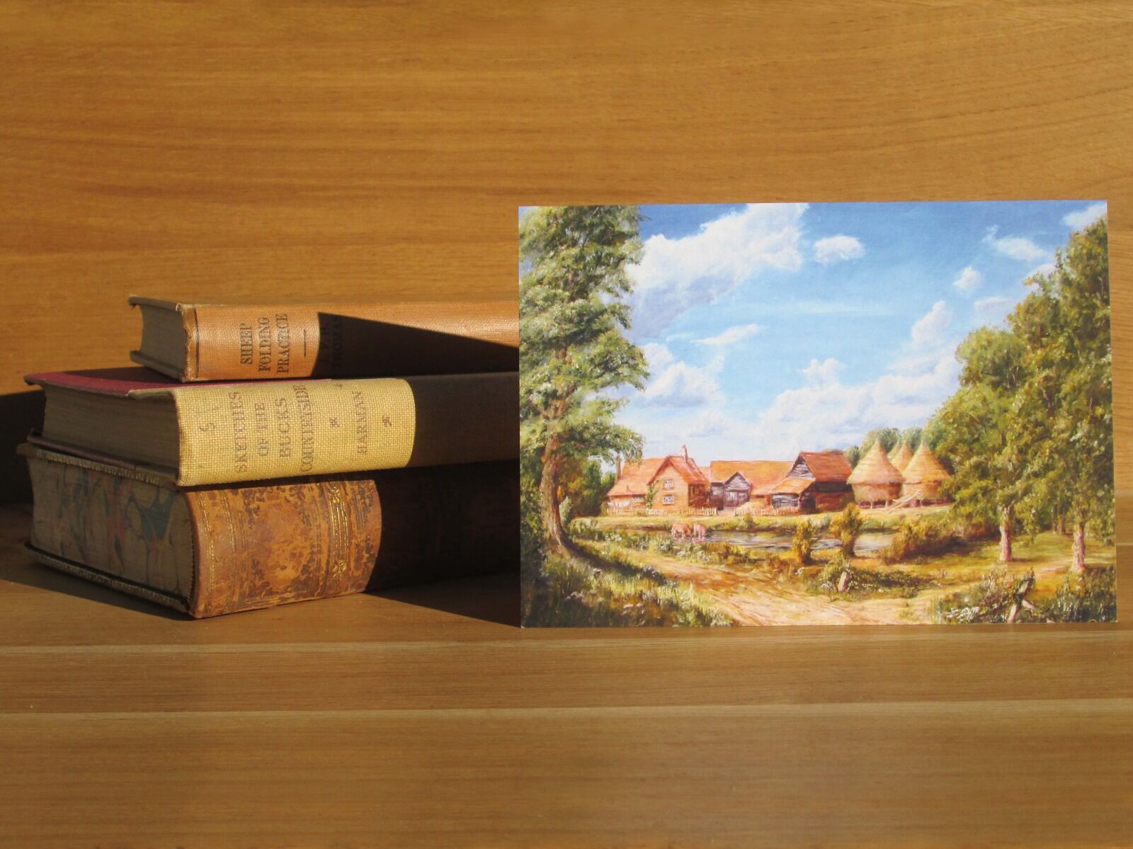 Painting of and old farm