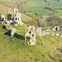 Corfe Castle, Dorset.