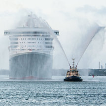 Queen Mary 2, Southampton.