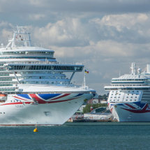 Azura and Britannia, Southampton.