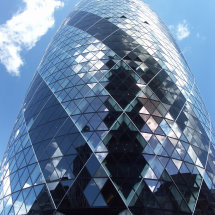 Swiss Re Building, London.
