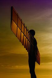 10 C Angel of the North - Jane Gill