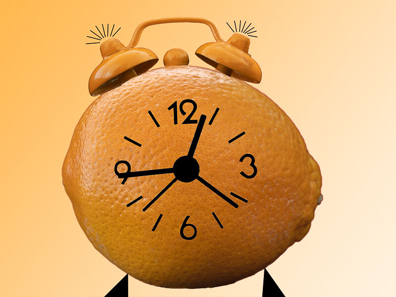 Copeland Photographic Society 1st An alarm clock orange John Fare