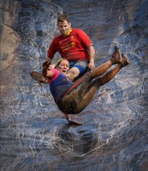 Born Survivor Mud Slide