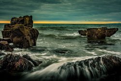 Commended - Rolling tide by Alan Wilson