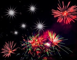 Commended - Stars and stripes by Mary Thompson