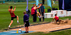 Long Jump - all the way by Mary Thompson - Commended