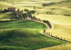 Pienza view by Janice Carrol - Commended