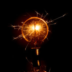 Sparkling bulb by Ann Healey - Commended