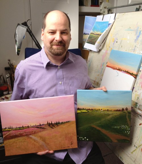 Andrew Cottrell In Studio