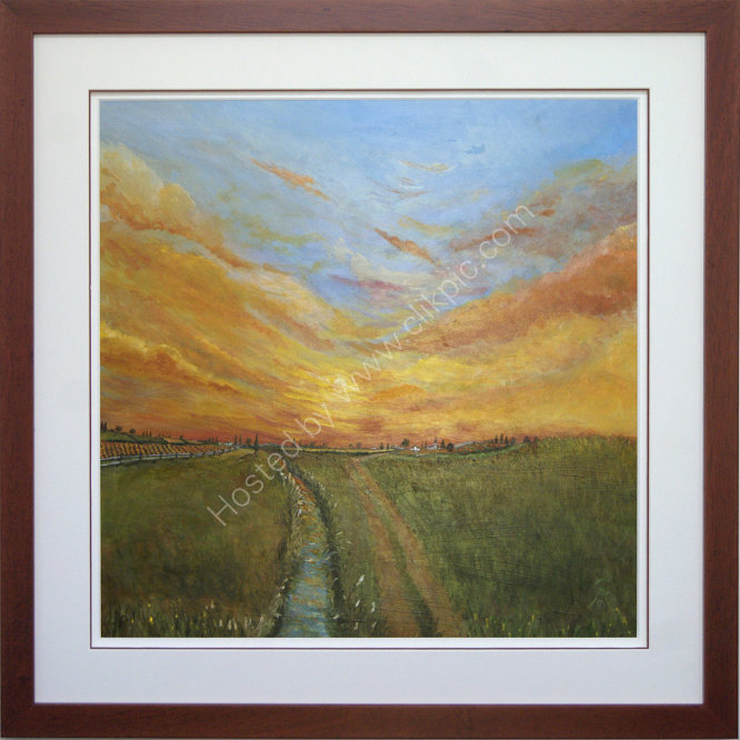 An Autumn Vineyard