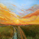 An Autumn Vineyard