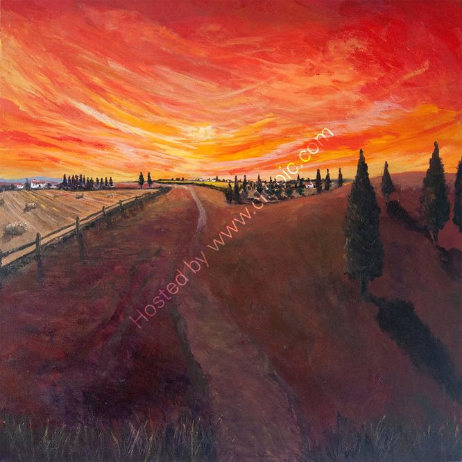 Burnt Tuscan Sun