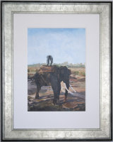 Elephant At Work