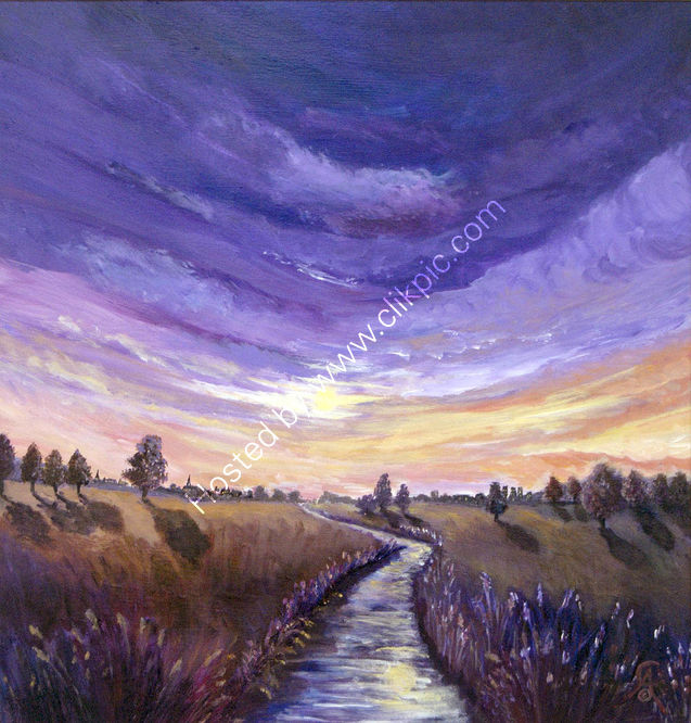 Purple Tranquility