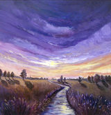Purple Tranquility