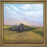 Sun Set Over The Long Barrow