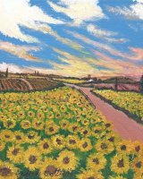 Sunflower Burst