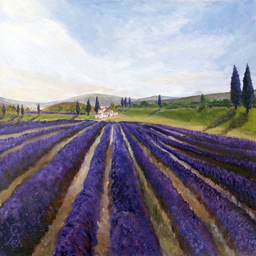 Tuscan Lavender Fields