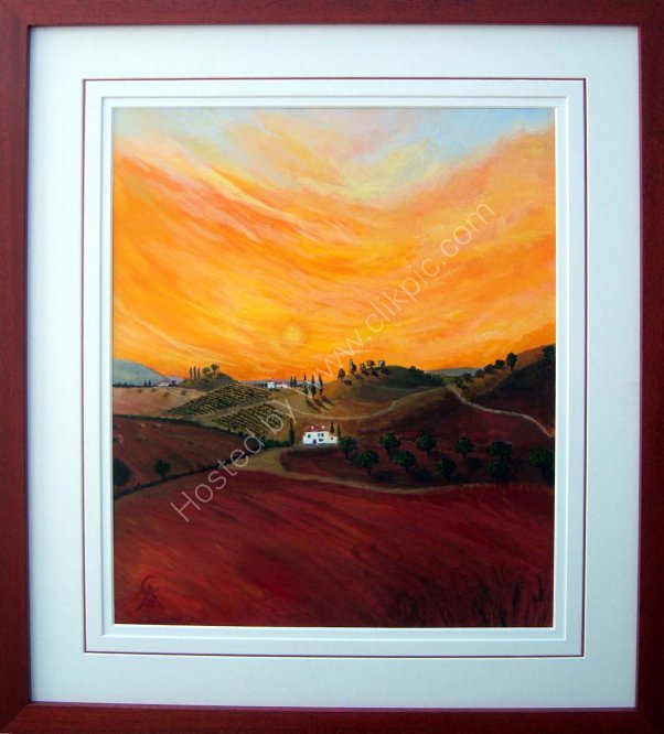 Under Burnt Tuscan Sky's