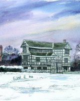 Little Moreton Hall Winter