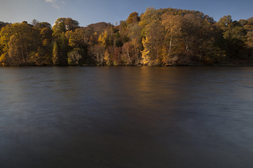 autumn by loch faskally