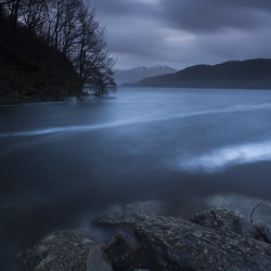 blue hour, loch lomond