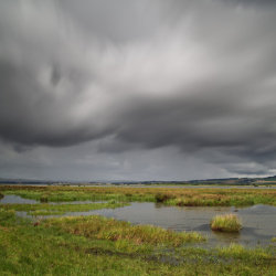 on the edge of loch leven