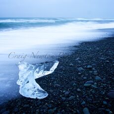 Ice Beach, Jökulsárlón, Iceland
