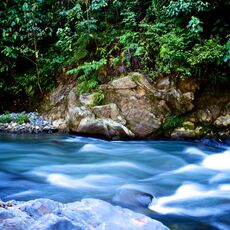 Bohrok River, Sumatra, Indonesia