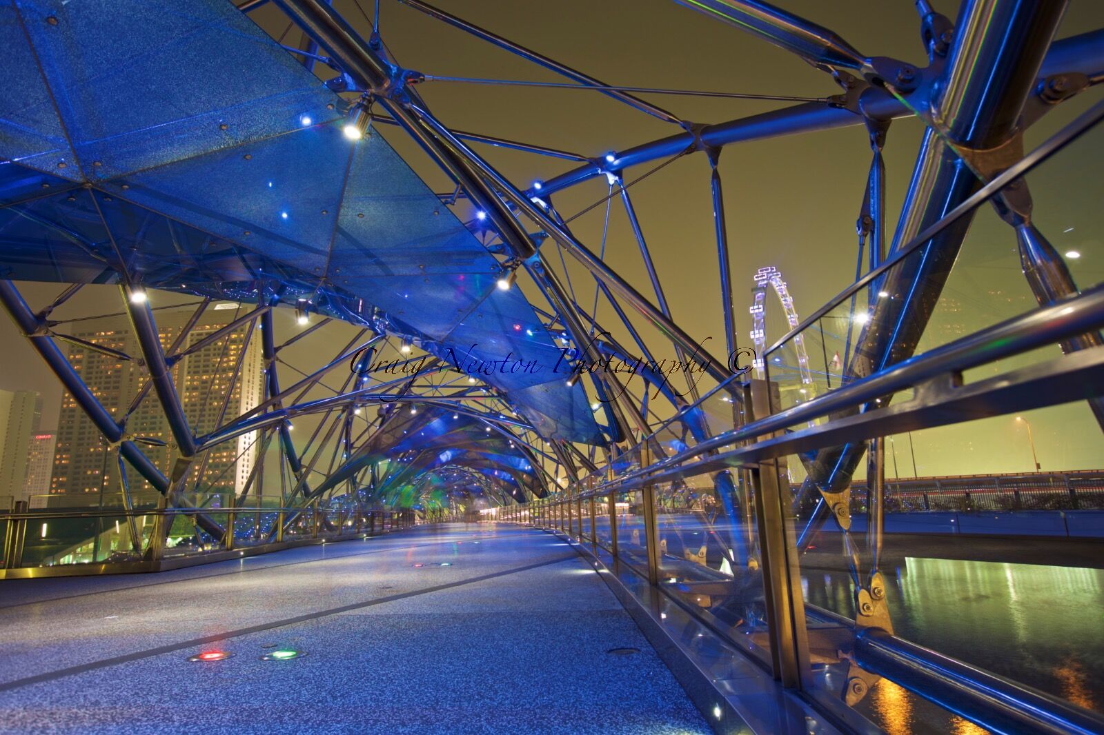 Helix Bridge, Singapore