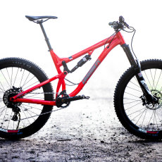 DMR Sled in the mist