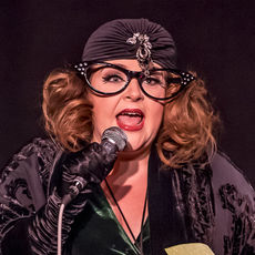 Fanny Trump, stage name and alter ego of Titsalina Bumsquash (also a stage name)