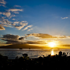 Hawaiin Sunset brighter