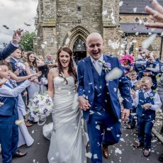 Kyle and Sarahs Confetti moment