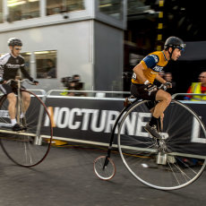 Penny Farthing racing