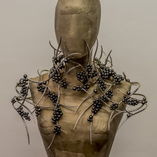 SL Tahitian Pearl and Silver neckpiece