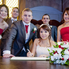 Signing the Register