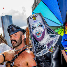 The colours of Pride