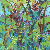 Jungle Garden, Caryl Challis