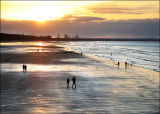 Sunset Redcar Steel Works