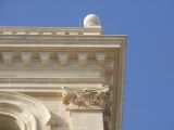 Detail, bell tower, Zebbug parish church