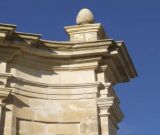 Detail of cornice, St Cathaldus church, Rabat