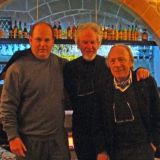 In the company of Richard England and Manfredi Nicoletti in Mdina