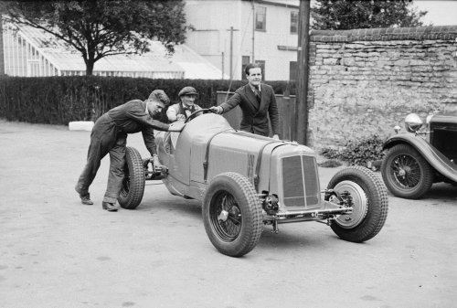 ERA R1 is rolled out at Bourne in May 1934